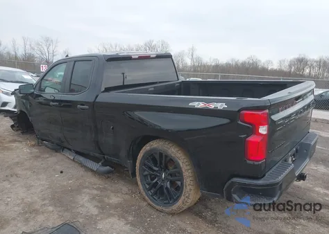 2020 Chevrolet Silverado 1500 4Wd Double Cab Standard Bed Custom from USA, damaged, VIN 1GCRYBEH5LZ217487